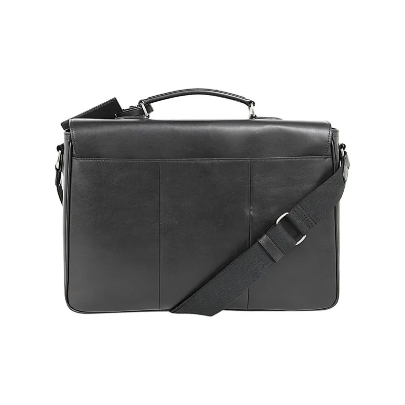 Polo Ralph Lauren Cow Leather Messenger Bag Handbag Shoulder Bag Crossbody Bag Men's Black-2