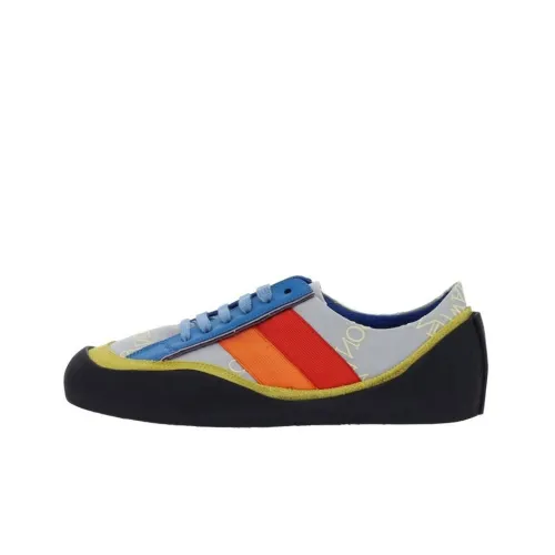 JW Anderson Skateboard Shoes Women's Low-Top Gray/Red/Orange