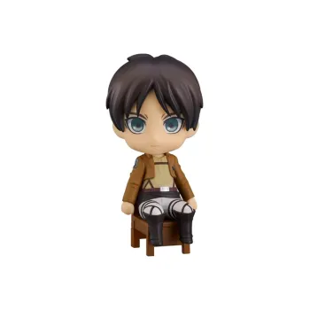 GSC Clay Figure Of Swacchao! Attack On Titan Eren Yeager Chibi Figures 9cm