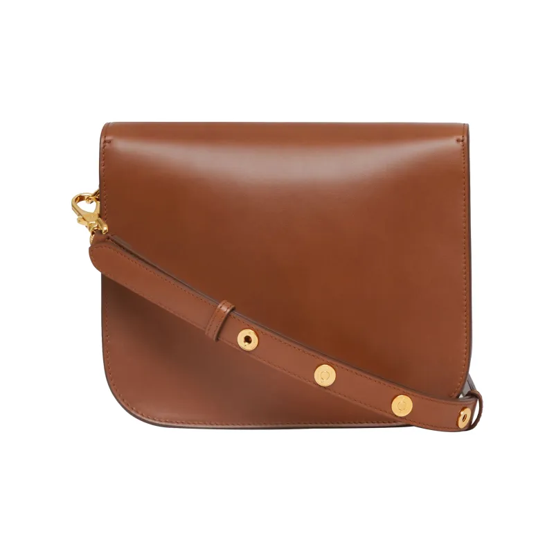 Burberry Elizabeth Calfskin Crossbody Bag Shoulder Bag Women's Brown-3