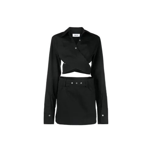 AMBUSH Long-Sleeved Dresses Women's Black