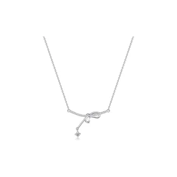 CLARKIA FLOWER S925 Silver Necklaces Women's