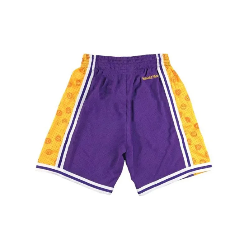 Mitchell & Ness x Ozuna Bear Basketball Shorts Unisex Purple-1