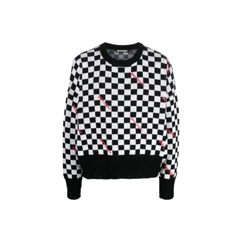 PALM ANGELS Sweaters Men Black/White