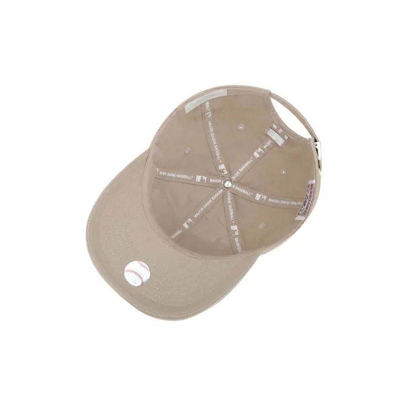 MLB Cotton Baseball Caps Unisex Light Brown-4