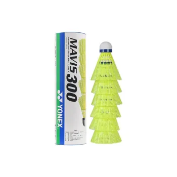 YONEX Mavis Collection M 300 Nylon Shuttlecock 6 Pack Nylon Shuttlecocks
