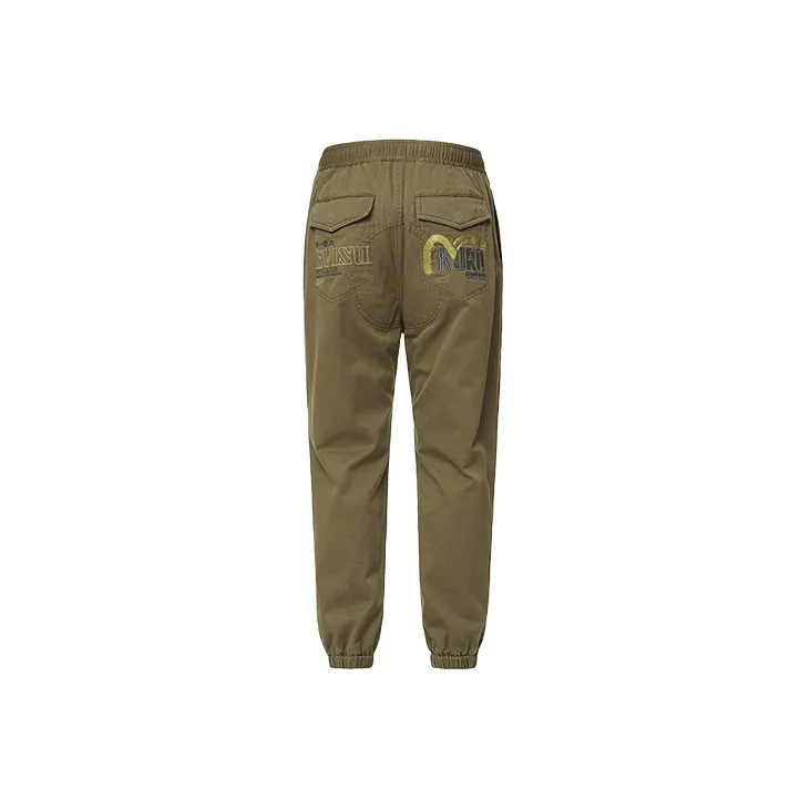 EVISU SS21 Jogger Jeans Men's Army Green-1