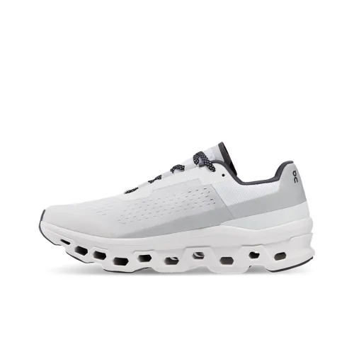 On Cloudmonster Running shoes Male  White