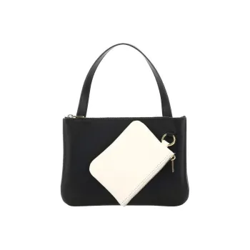 JIL SANDER Logo Printed Zipped Crossbody Bag