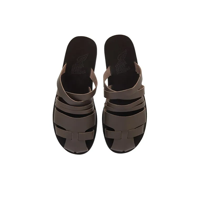 Ancient Greek Sandals Pericles Leather Sandals-2