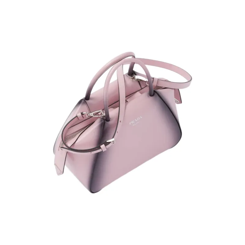 PRADA Small Supernova Handbag Gradient Alabaster Pink-2