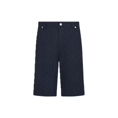 DIOR Cargo Shorts Men Marine Blue