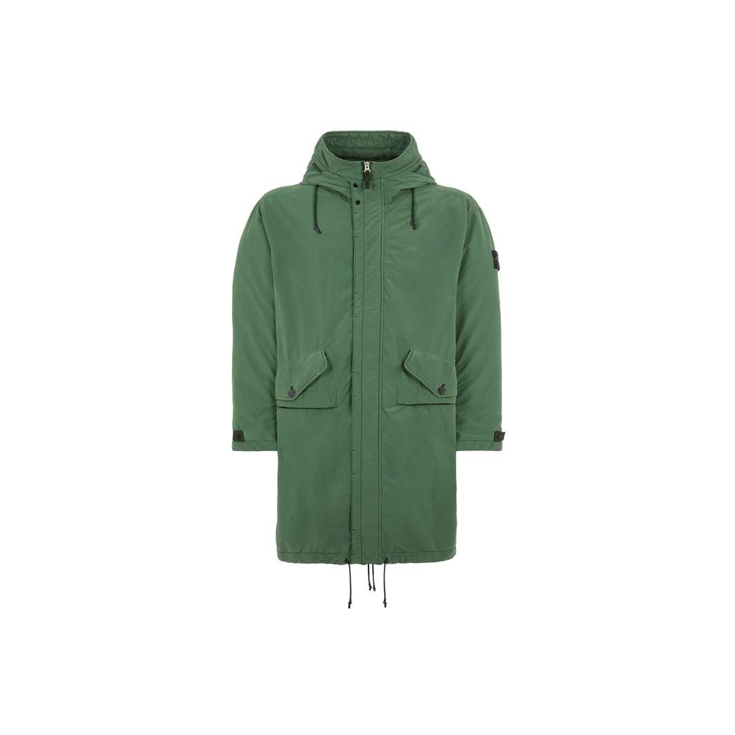 STONE ISLAND Down Jacket Men Green - POIZON