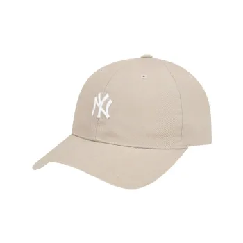 MLB Cotton Baseball Caps Unisex Light Brown