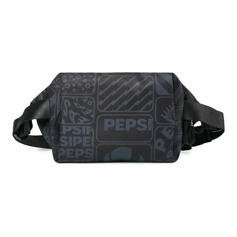 Pepsi Fabric Sling Bag Regular Unisex Blue White-8