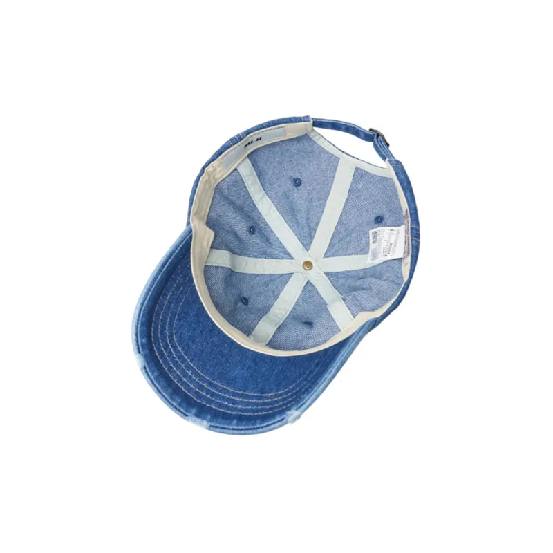 MLB Cotton Baseball Caps Unisex Blue-4