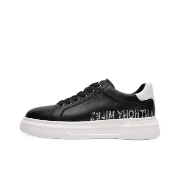 Anthony Miles Skateboard Shoes Men Low Top Black