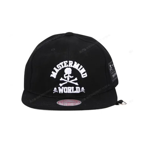 Mastermind Japan X Mitchell Ness Peaked Cap Men Black