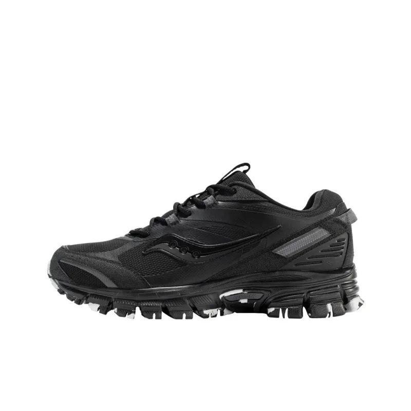 Saucony Cohesion 2KTR Adhesive Cushioning Wear-Resistant Rebound Low-Top Casual Shoes Unisex Black-0