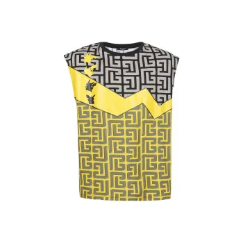 BALMAIN X Pokemon Oversized Print Cotton T shirt