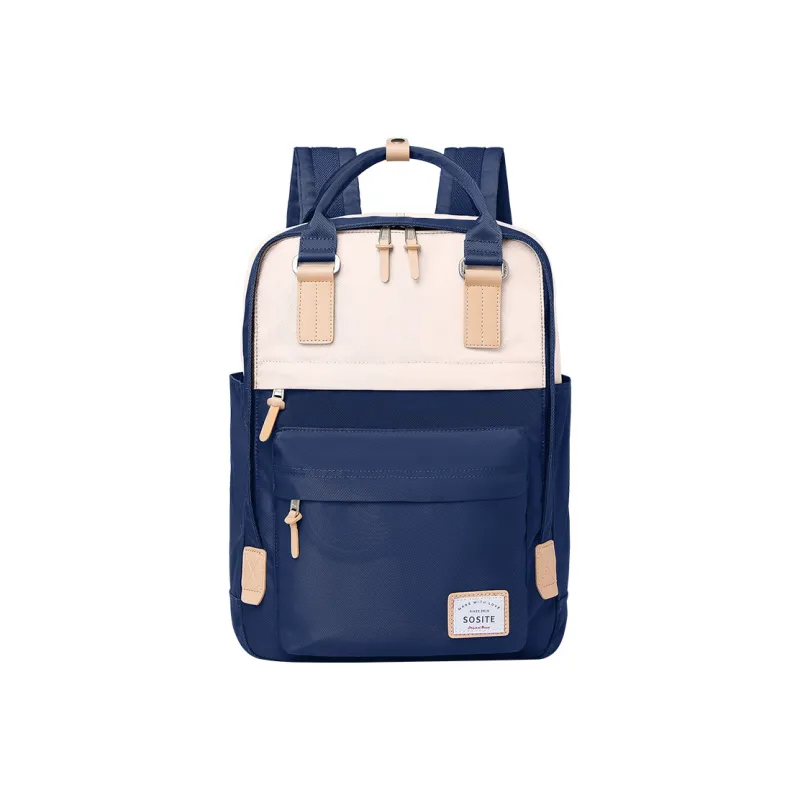 SOSITE Nylon Laptop Bag Backpack Unisex Cookies/Honey Peach/Blueberry/Strawberry/Sunflower Seed/Coconut Ash-18