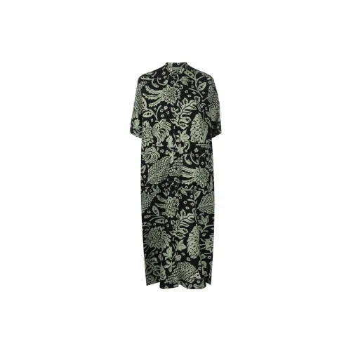 JIL SANDER Short-Sleeved Dresses Women's Green