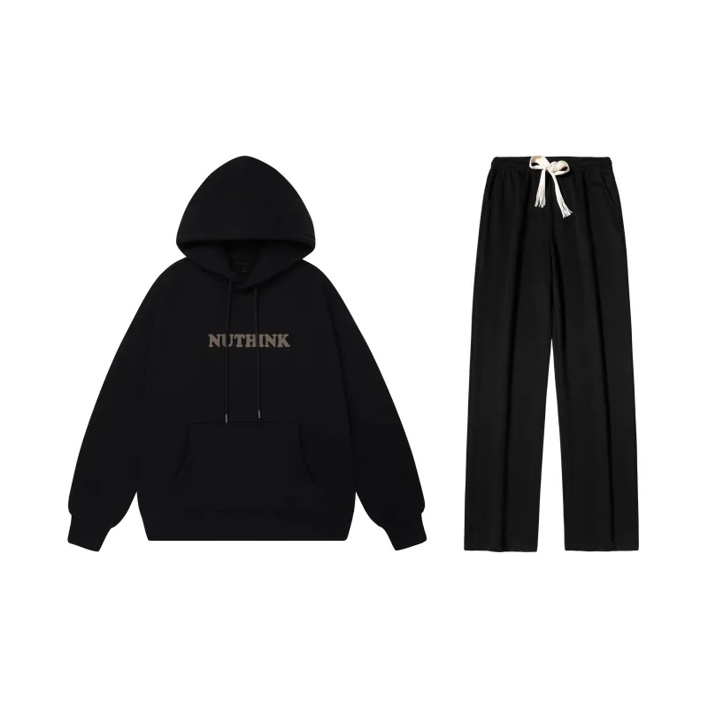 Nuthink Sweatshirt Sets Unisex-1
