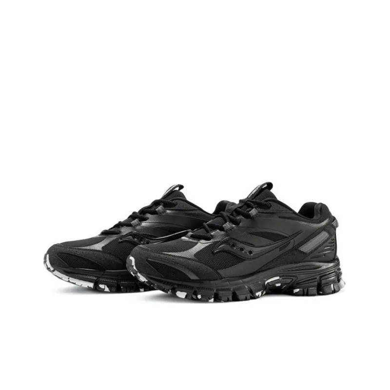 Saucony Cohesion 2KTR Adhesive Cushioning Wear-Resistant Rebound Low-Top Casual Shoes Unisex Black-2