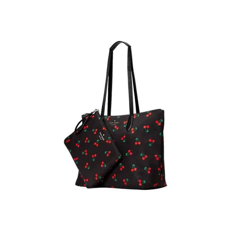 Kate Spade Combo Bag Tote Bag Shopping Bag Shoulder Bag Handbag Medium Size Women's Black-1