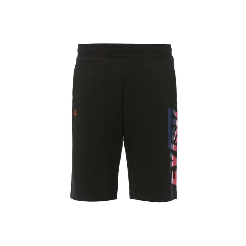 EVISU Sports Shorts Men Black-1