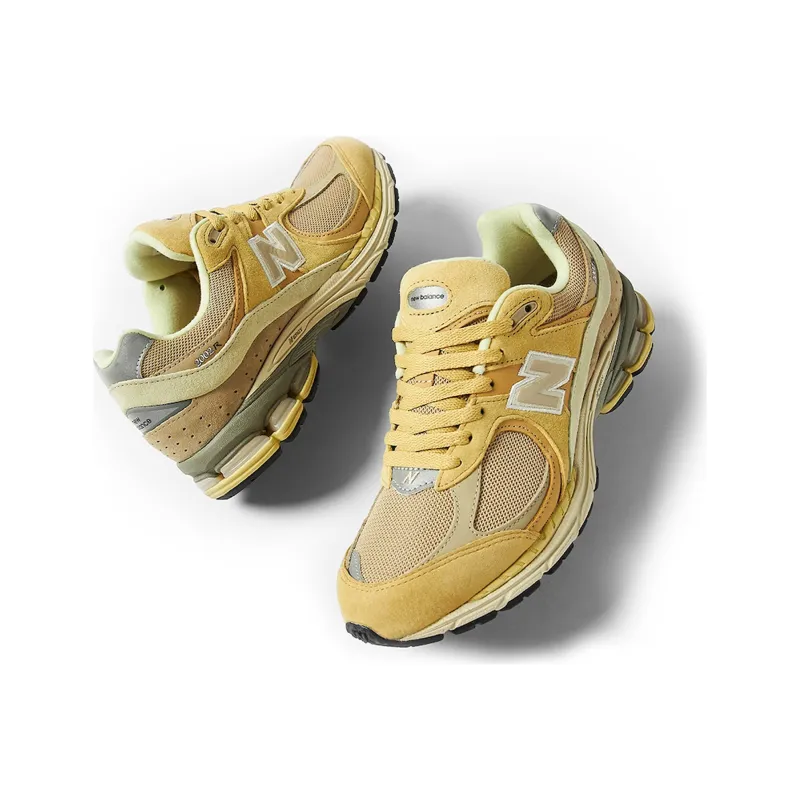 New Balance 2002R Auralee Yellow Beige-3
