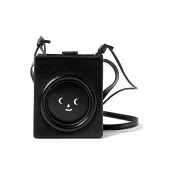 TYAKASHA Polyurethane Shoulder Bag, Crossbody Bag Medium Size Women's Black