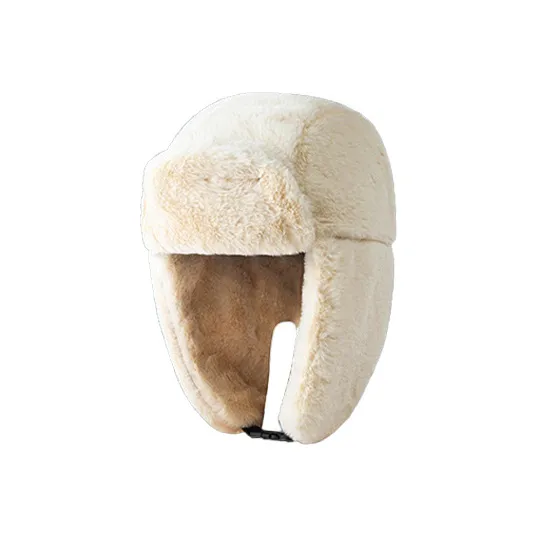 AAJF Rabbit Fur Blend Trapper Hats Unisex-2