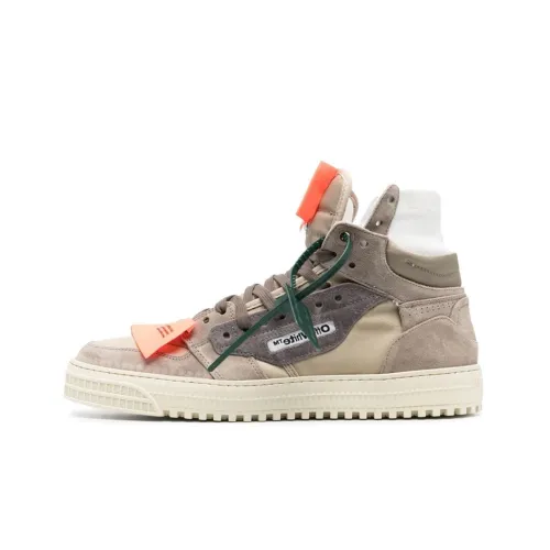 OFF-WHITE Off-Court Canvas Shoes Men High-Top