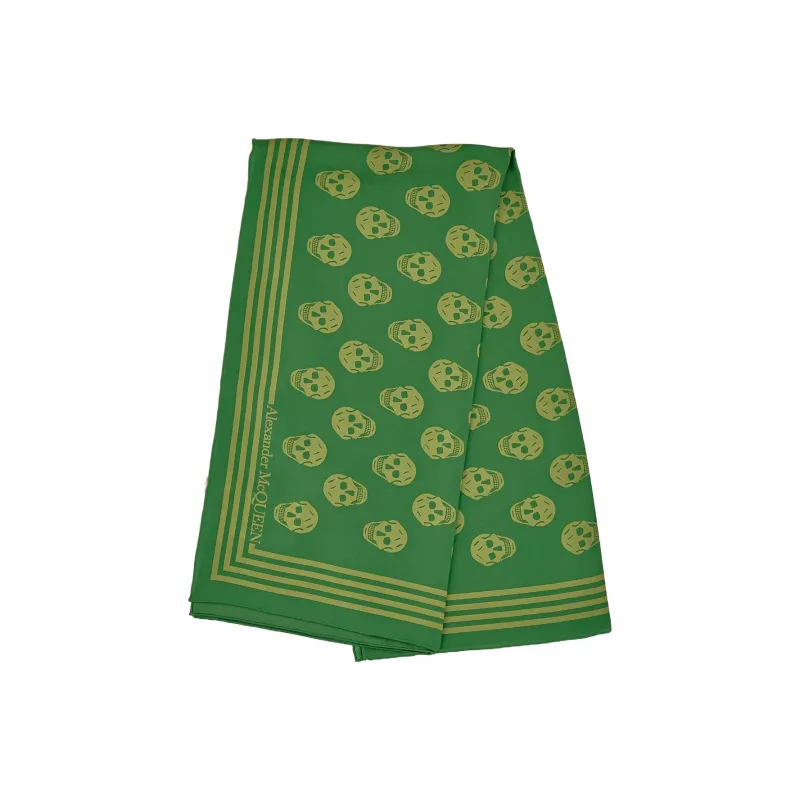 Alexander McQueen Silk Silk Scarves Unisex-1