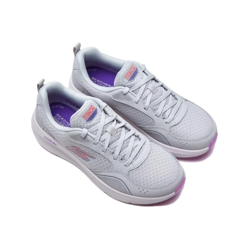 Skechers GO RUN Elevate Cushioning Anti Slip Wear Resistant Breathability Low Top Casual Running Shoes Women's Gray-2
