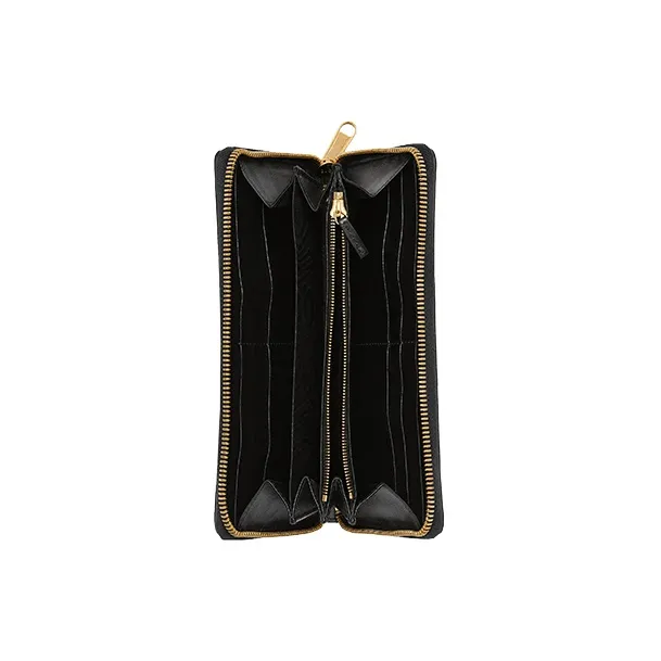 GUCCI GG Matelassé Leather Coin Purse Clutch Wallet Small Size Women's Black-3