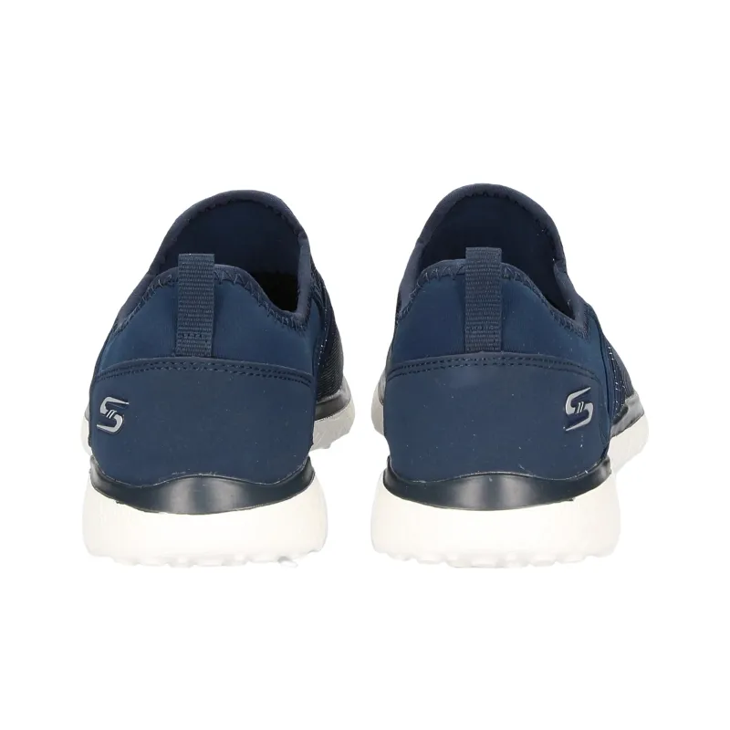 Skechers Microburst 1.0 Casual Shoes Women's Low-Top Blue/White-4