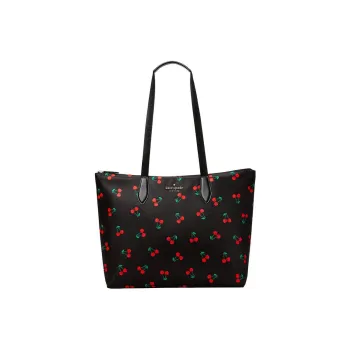 Kate Spade Combo Bag Tote Bag Shopping Bag Shoulder Bag Handbag Medium Size Women's Black