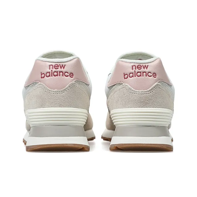 New Balance 574 White Pink Gum-3