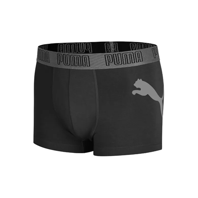 PUMA Underwear Gift Box Men's Box 3 Pack Black/Dark Gray/Light Gray-3