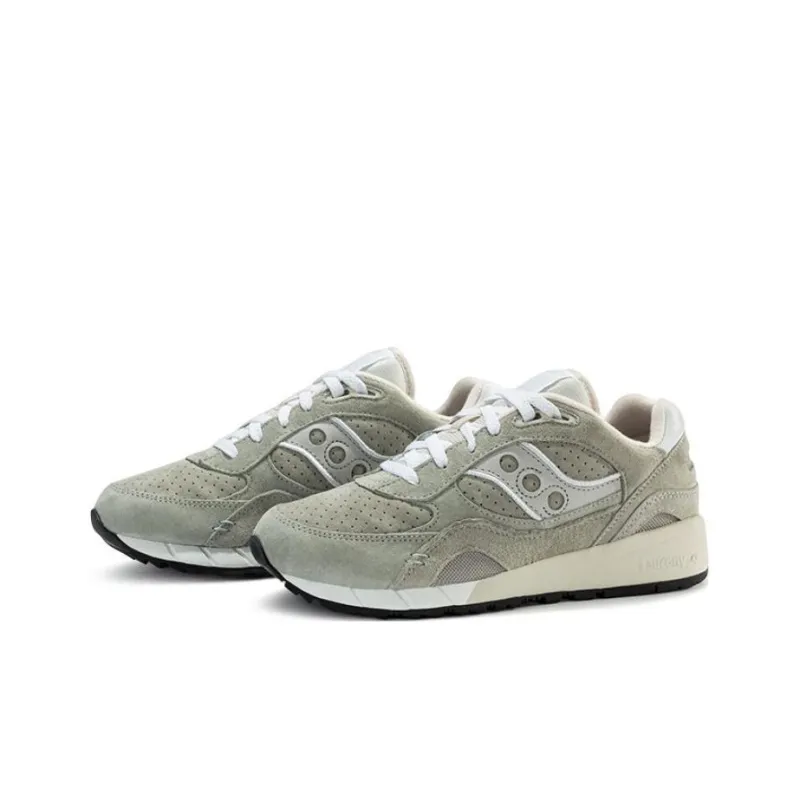 saucony Shadow 6000 Grey White-2