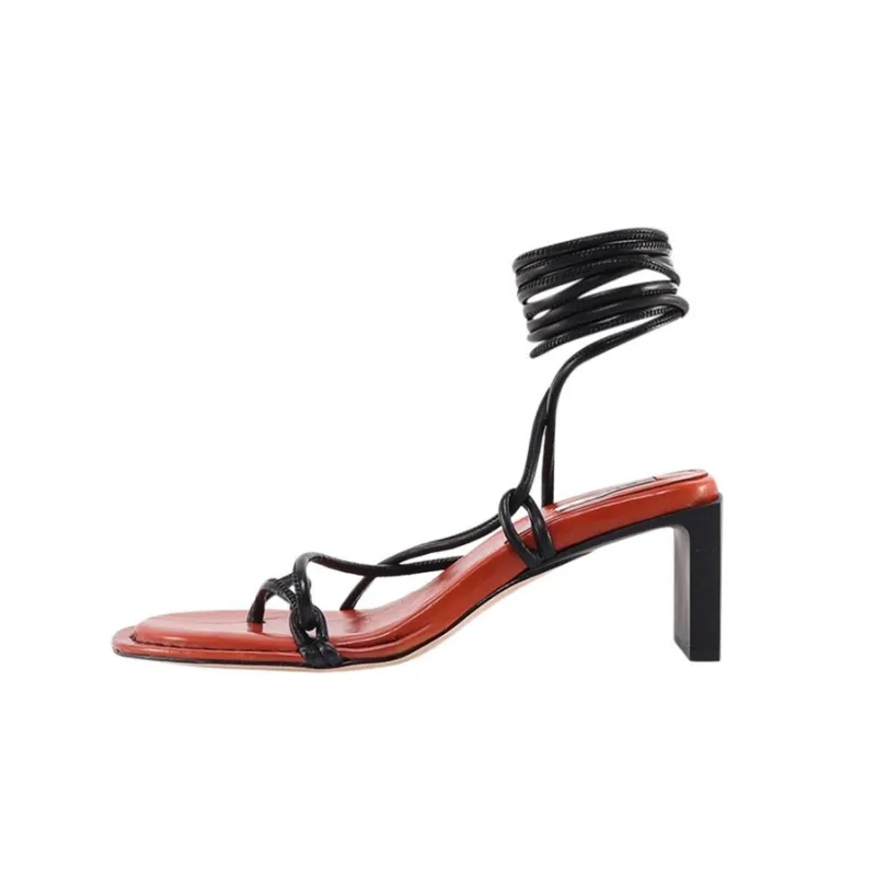 MIISTA Strap Sandals Women's Black-0