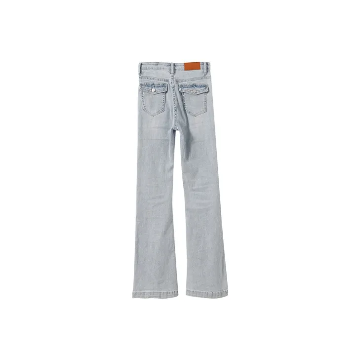YUMOMO STAR Jeans Women's Light Denim-1