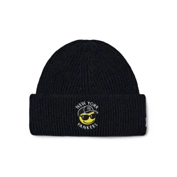 MLB Ribbed Knitted Fabric Beanies Unisex