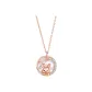 Starry Sky Rabbit Necklace-White