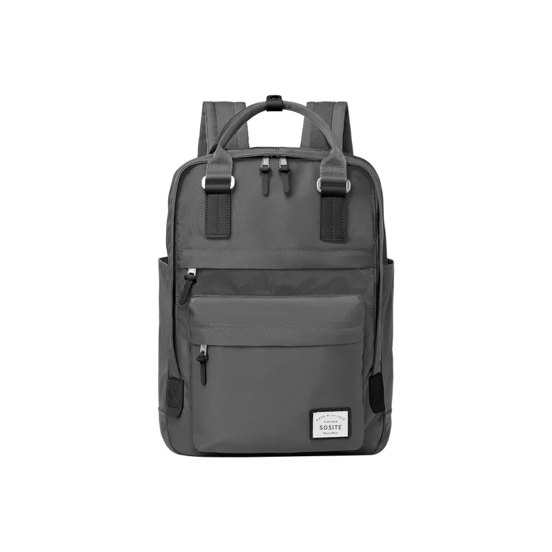 SOSITE Nylon Laptop Bag Backpack Unisex Cookies/Honey Peach/Blueberry/Strawberry/Sunflower Seed/Coconut Ash-22