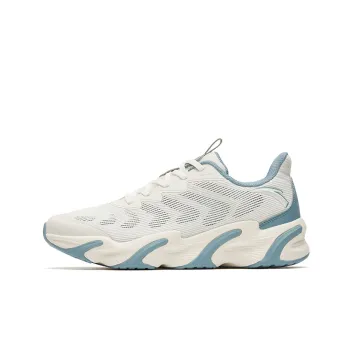 Anta Unstoppable Breathable And Wear resistant Low Top Running Shoes Men's White Gray
