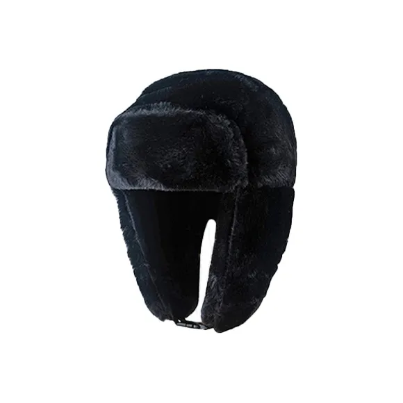 AAJF Rabbit Fur Blend Trapper Hats Unisex-3