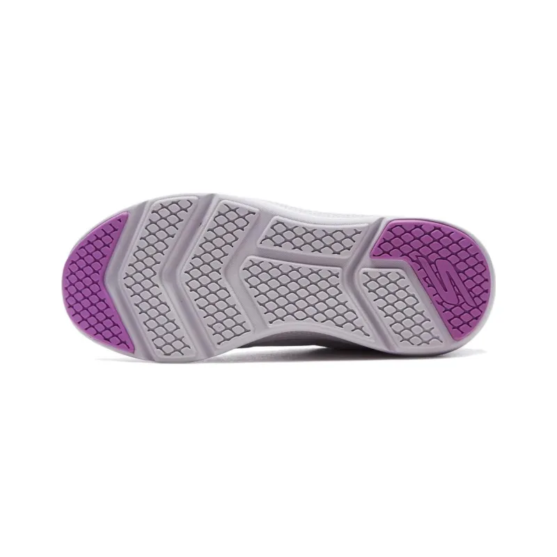 Skechers GO RUN Elevate Cushioning Anti Slip Wear Resistant Breathability Low Top Casual Running Shoes Women's Gray-5